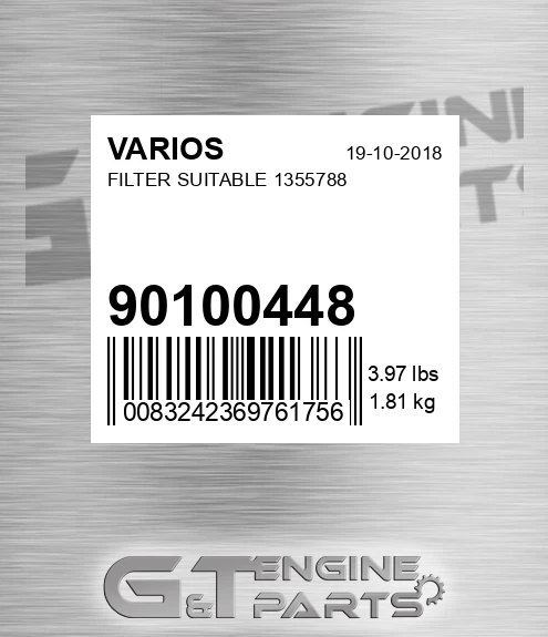 901.00448 Filter Suitable 1355788