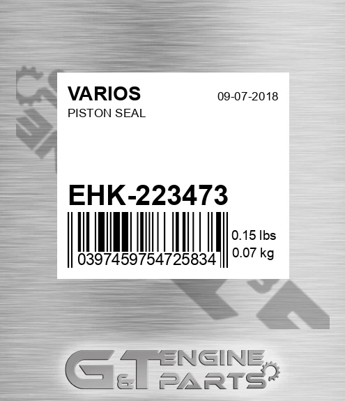 EHK-223473 Piston Seal