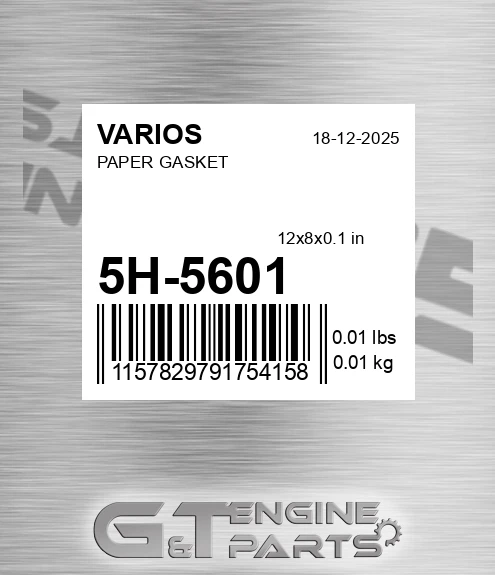 5H-5601 Paper Gasket