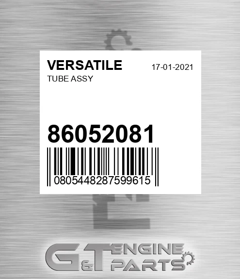86052081 Tube Assy