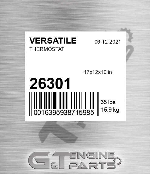 26301 VERSATILE Thermostat