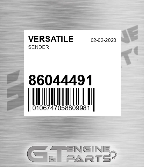 86044491 Sender