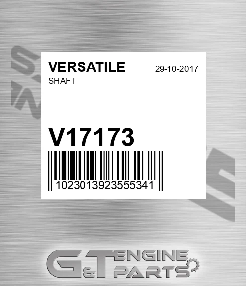 V17173 VERSATILE Shaft