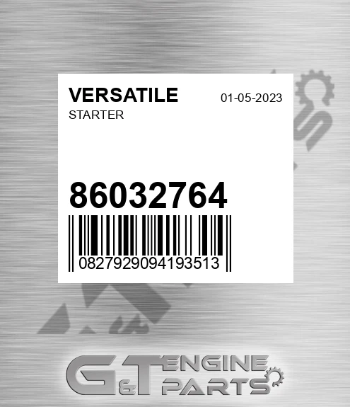 86032764 Starter