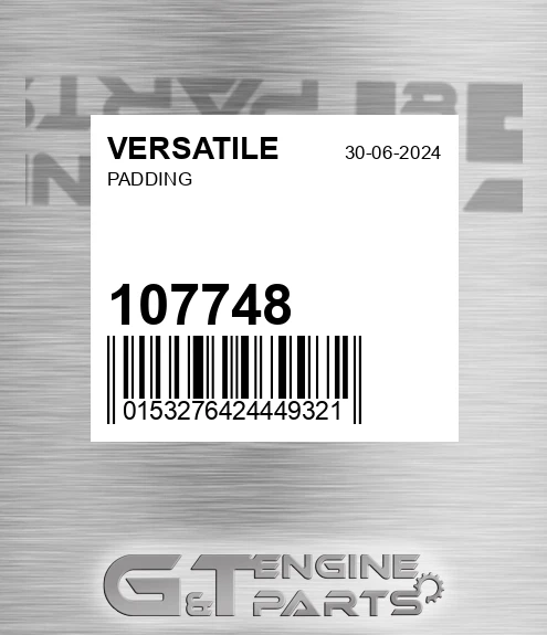 107748 VERSATILE Padding