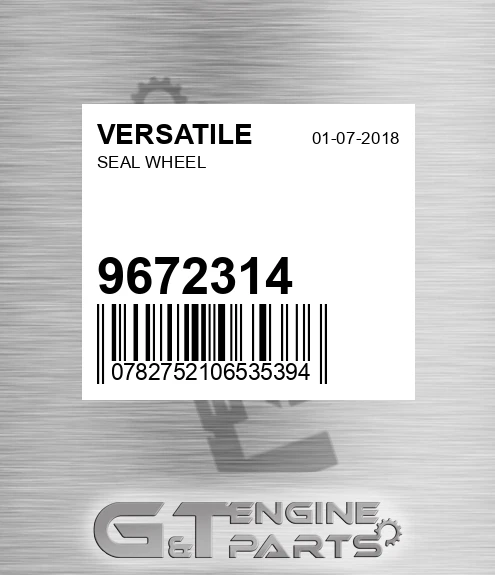 9672314 Seal Wheel