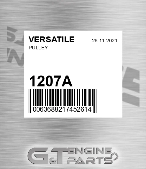 1207A VERSATILE Pulley