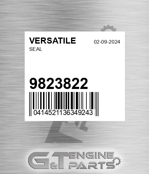9823822 Seal