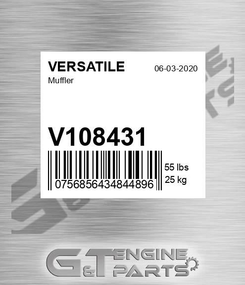 V108431 Muffler