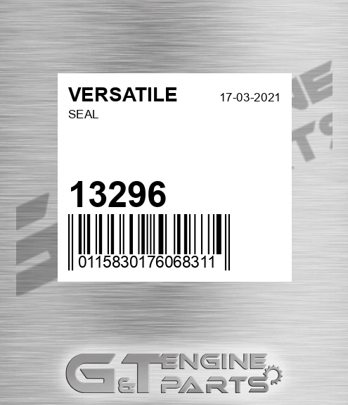 13296 VERSATILE Seal