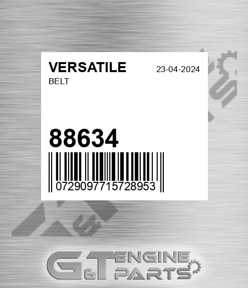 88634 VERSATILE Belt