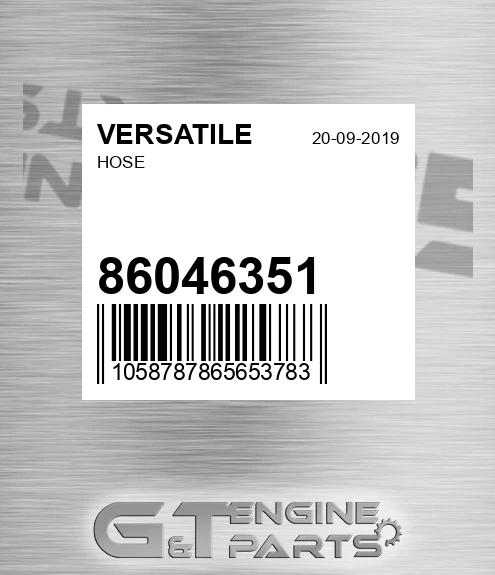 86046351 VERSATILE Hose