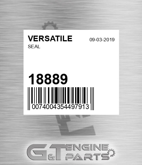 18889 VERSATILE Seal
