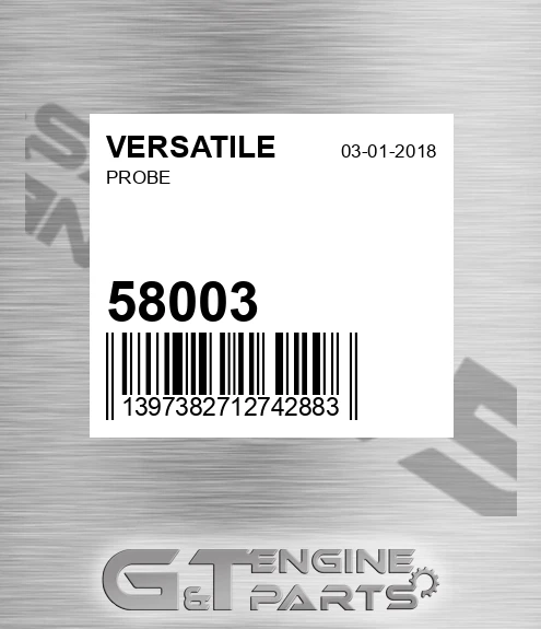 58003 VERSATILE Probe