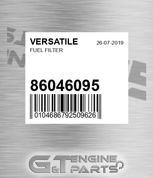 86046095 VERSATILE Fuel Filter