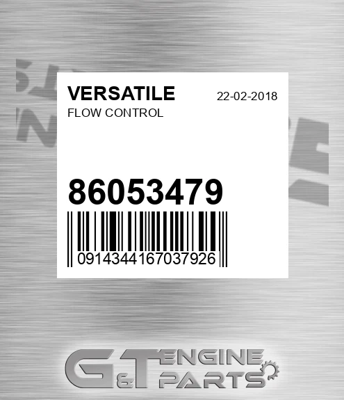 86053479 Flow Control