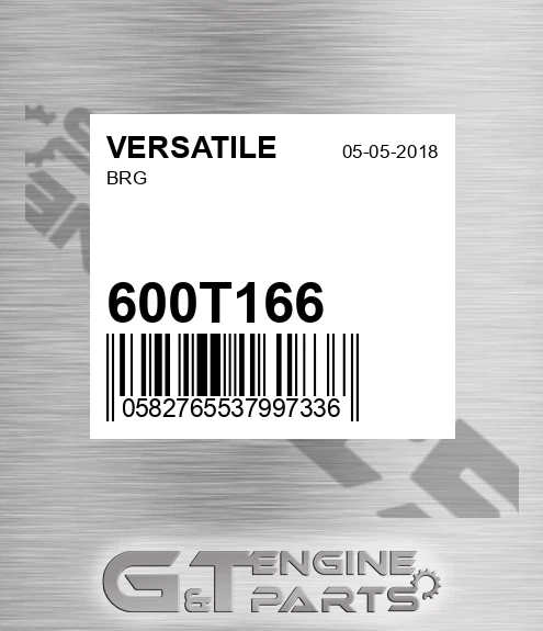 600T166 VERSATILE Brg