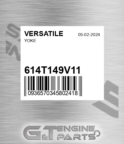 614T149V11 Yoke for VERSATILE