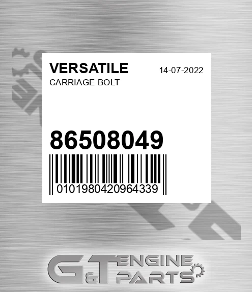 86508049 Carriage Bolt