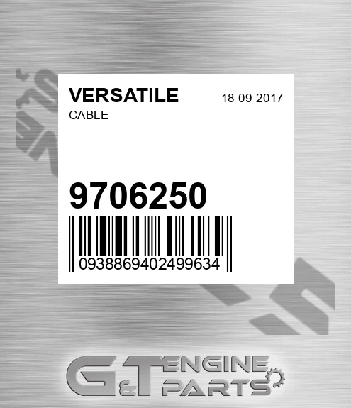 9706250 VERSATILE Cable