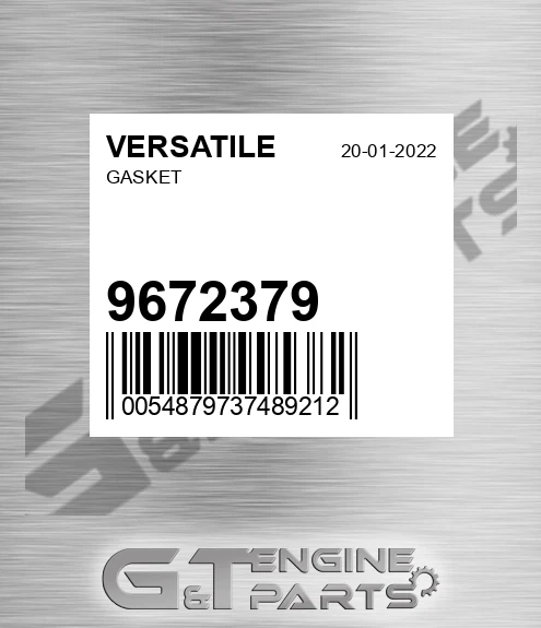 9672379 VERSATILE Gasket