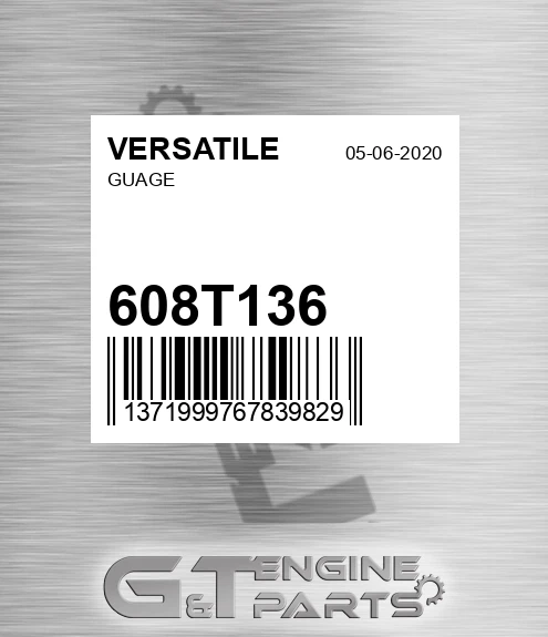 608T136 VERSATILE Guage