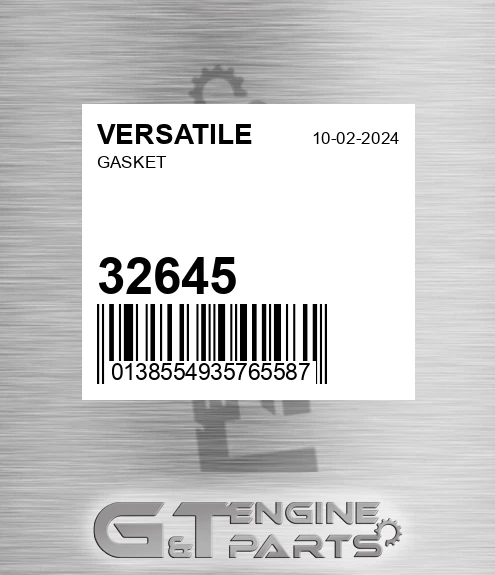 32645 VERSATILE Gasket