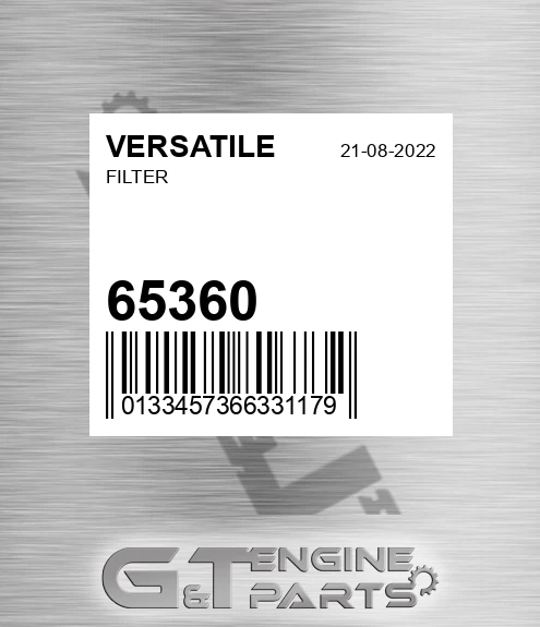 65360 VERSATILE Filter