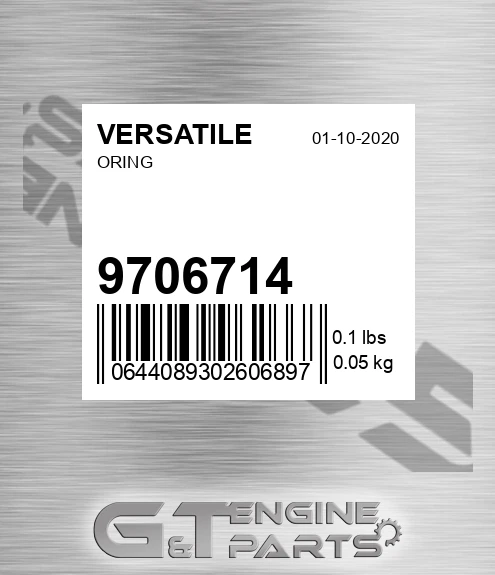 9706714 VERSATILE Oring