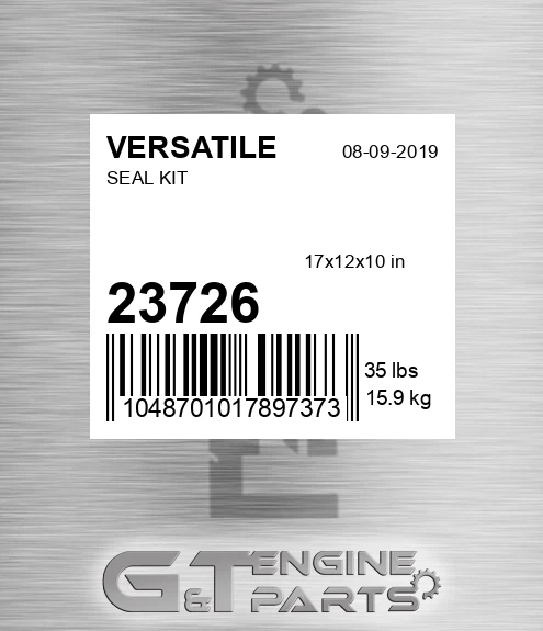23726 VERSATILE Seal Kit