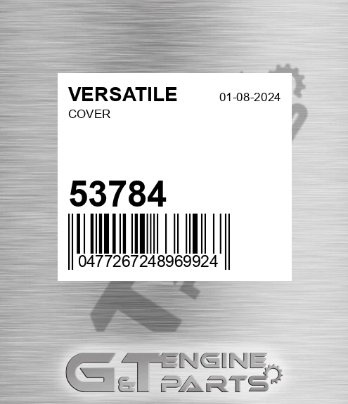 53784 VERSATILE Cover