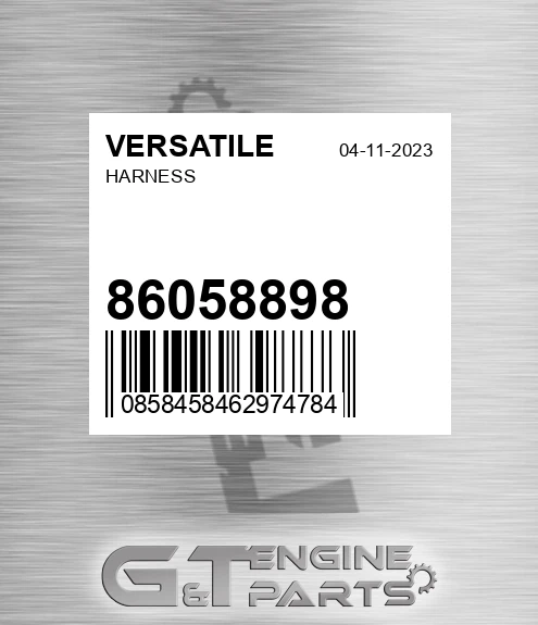 86058898 Harness