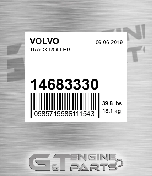 14683330 Track Roller for VOLVO