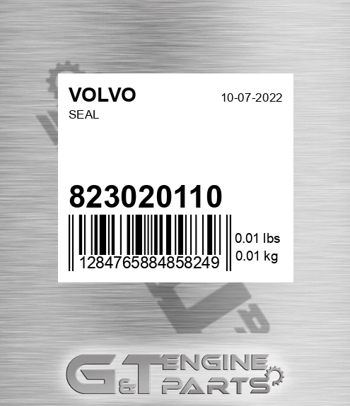 8230-20110 Seal for VOLVO