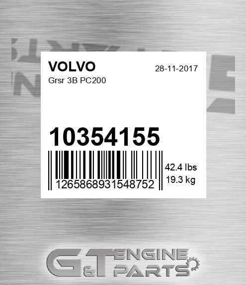 10354155 Grsr 3b Pc200 for VOLVO