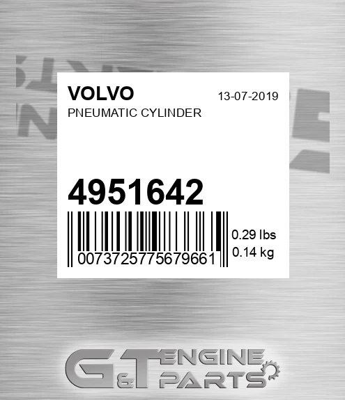 4951642 Pneumatic Cylinder for VOLVO