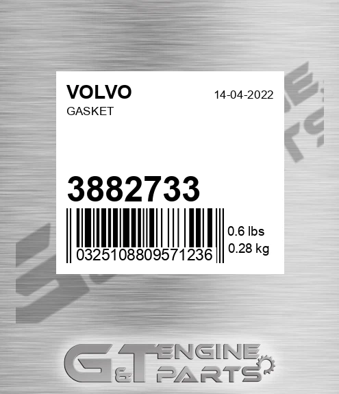 3882733 Gasket