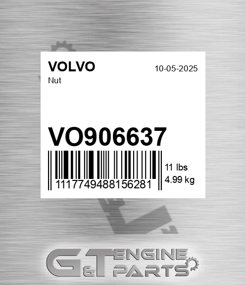 VO906637 Nut for VOLVO