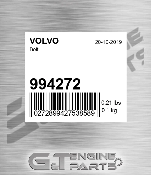 994272 Bolt