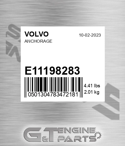 E11198283 Anchorage for VOLVO