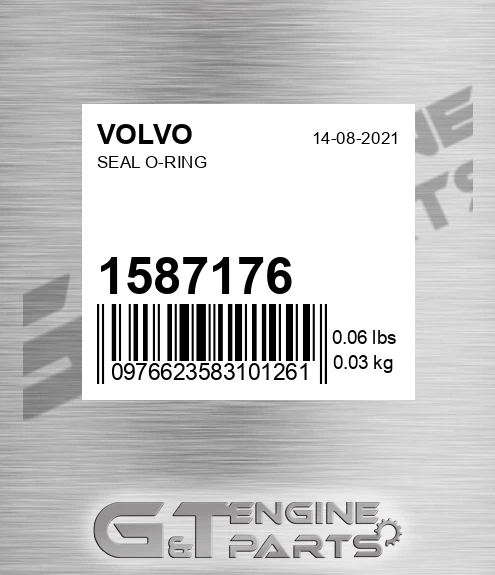 1587176 Seal O-ring for VOLVO