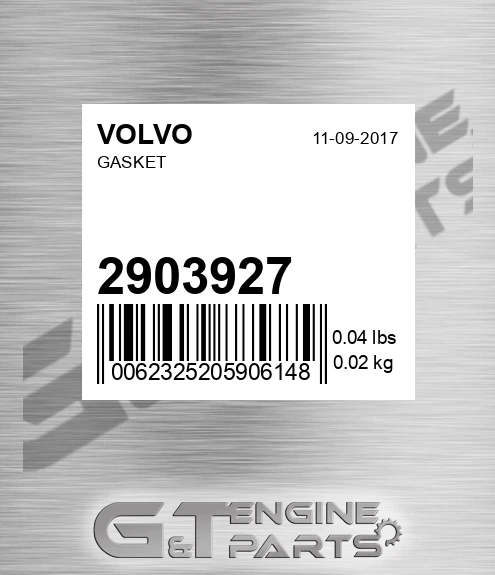 2903927 Gasket for VOLVO