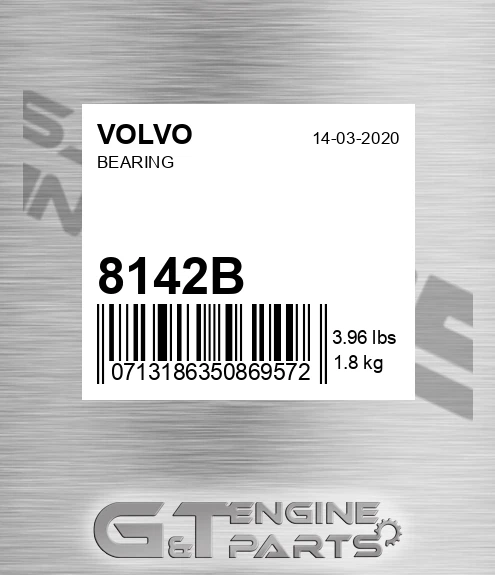 8142-B Bearing for VOLVO
