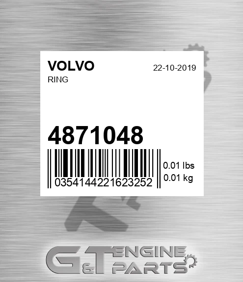 4871048 VOLVO Ring