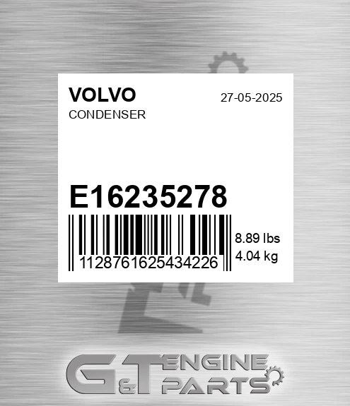 E16235278 Condenser