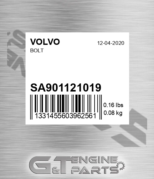SA901121019 Bolt