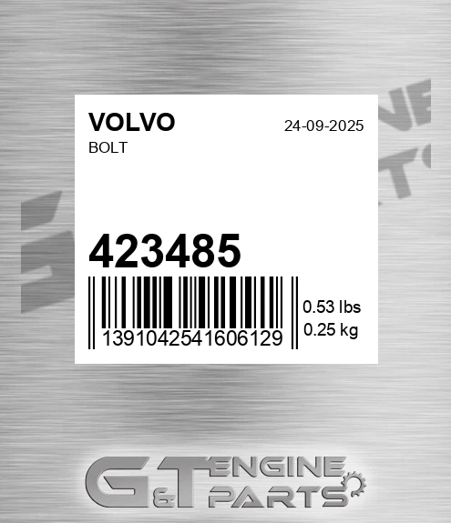 423485 Bolt for VOLVO