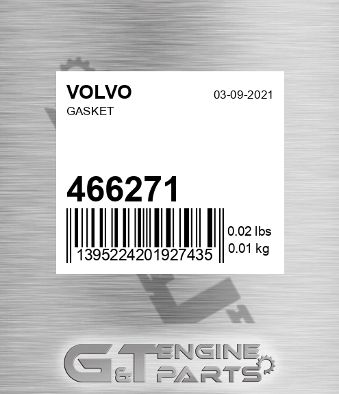 466271 Gasket