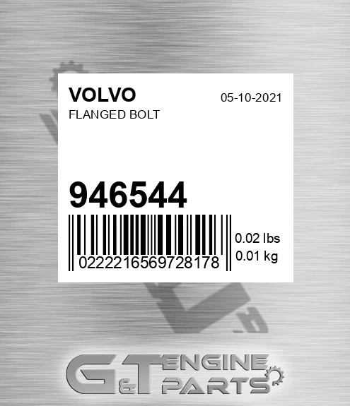 946544 Flanged Bolt for VOLVO