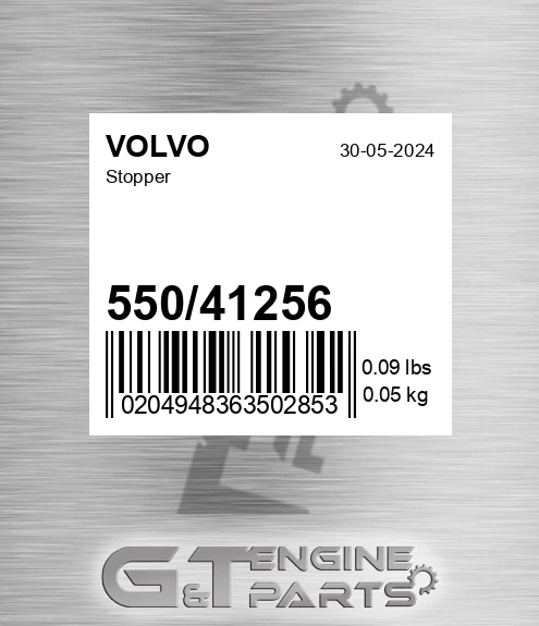 550/41256 Stopper
